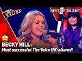 Singer-Songwriter Becky Hill on The Voice: from the Blind Auditions to the Semi-Finals!