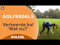 Golfregels | Verkeerde bal spelen