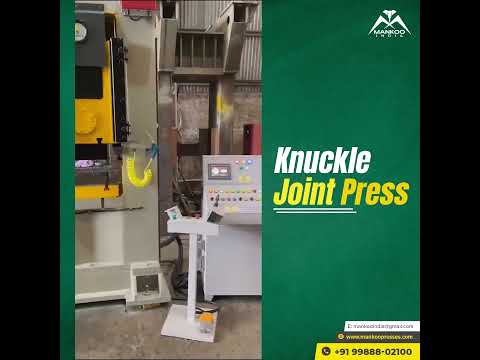 Knuckle joint press, for industrial