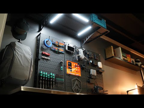 The ULTIMATE Charging / Tool Wall Setup
