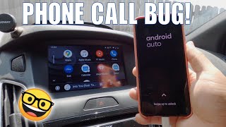 How To Fix This Frustrating Android Auto, Sync 3 Phone Call Bug!