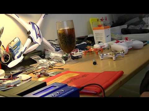 MongoTV_432 - Mongo Drones Testcenter - Droneforsker John Viser Defekt HT803 Micro Drone