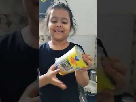 Nirvi is making instant Maggie (part 1)🥰