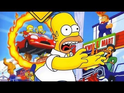 the simpsons hit and run playstation 2 game