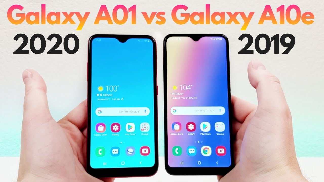Samsung Galaxy A01 vs Samsung Galaxy A10e - Who Will Win?