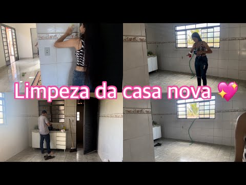 LIMPEZA E TOUR PELA CASA NOVA  💖 CASA VAZIA