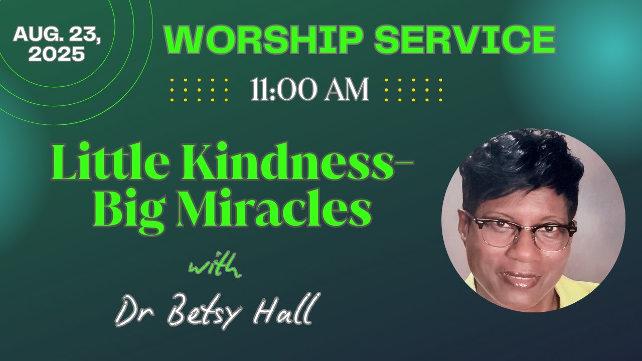 Little Kindness-Big Miracles | Dr Betsy Hall