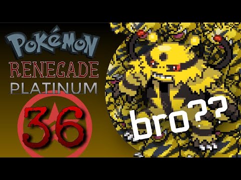 "ELECTABUZZ.EXE" Pokemon Renegade Platinum Nuzlocke w/ Techno Blaster Ep 36