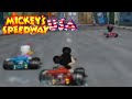 Freewayphobia As Mickey Mouse Mickey S Speedway USA N64 No Commentary Intermediate Difficulty