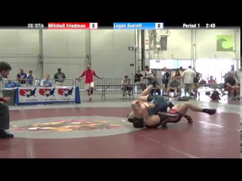 Men 63 KG / 138.75 lbs - Mitchell Friedman vs. Logan Everett