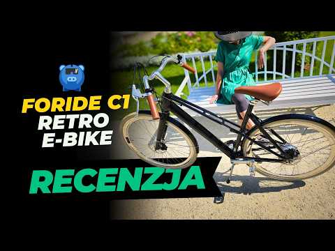 FORIDE C1 - najładniejszy i najtańszy rower elektryczny retro ? [RECENZJA]