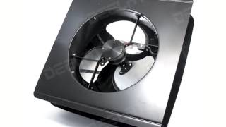 Solar Powered Exhaust Fan and Ventilator - 15W - Adjustable - 14
