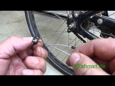 Wechseln des Schaltzugs bei einer Shimano Nexus 8-Gang Nabenschaltung