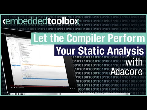 Embedded Toolbox: Use Ada and Let the Compiler Do the Static Analysis