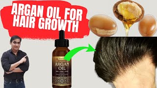 Argan Oil For Hair Growth | How To Use Argan Oil To Stop Hair Loss And Increase Hair Thickness.