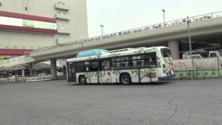 preview picture of video '【横浜市交通局】2-1559いすゞKL-LV280L1＠鶴見駅西口('12/10)'