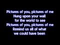 The Last Goodnight Pictures Of You Lyrics