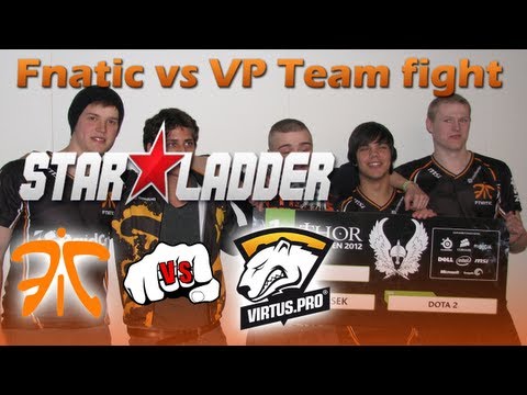 Fnatic vs VP Team fight @ SLTV StarSeries S5 Finals HD