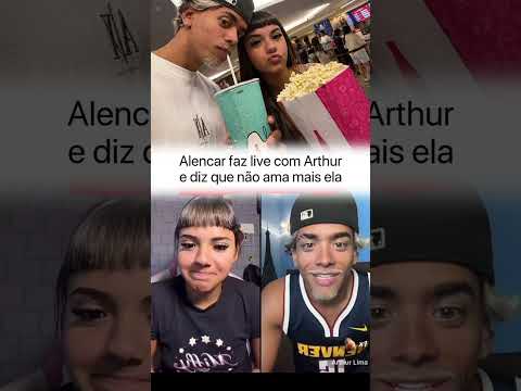 Arthur lima fala em live que não ama mais a Alencar 😱😱😱 #alencarzão #arthurlima  #fyp #viral