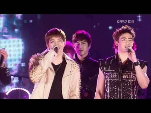 [HD] 111022 TVXQ & SHINee & 2PM & Beast - New York New York