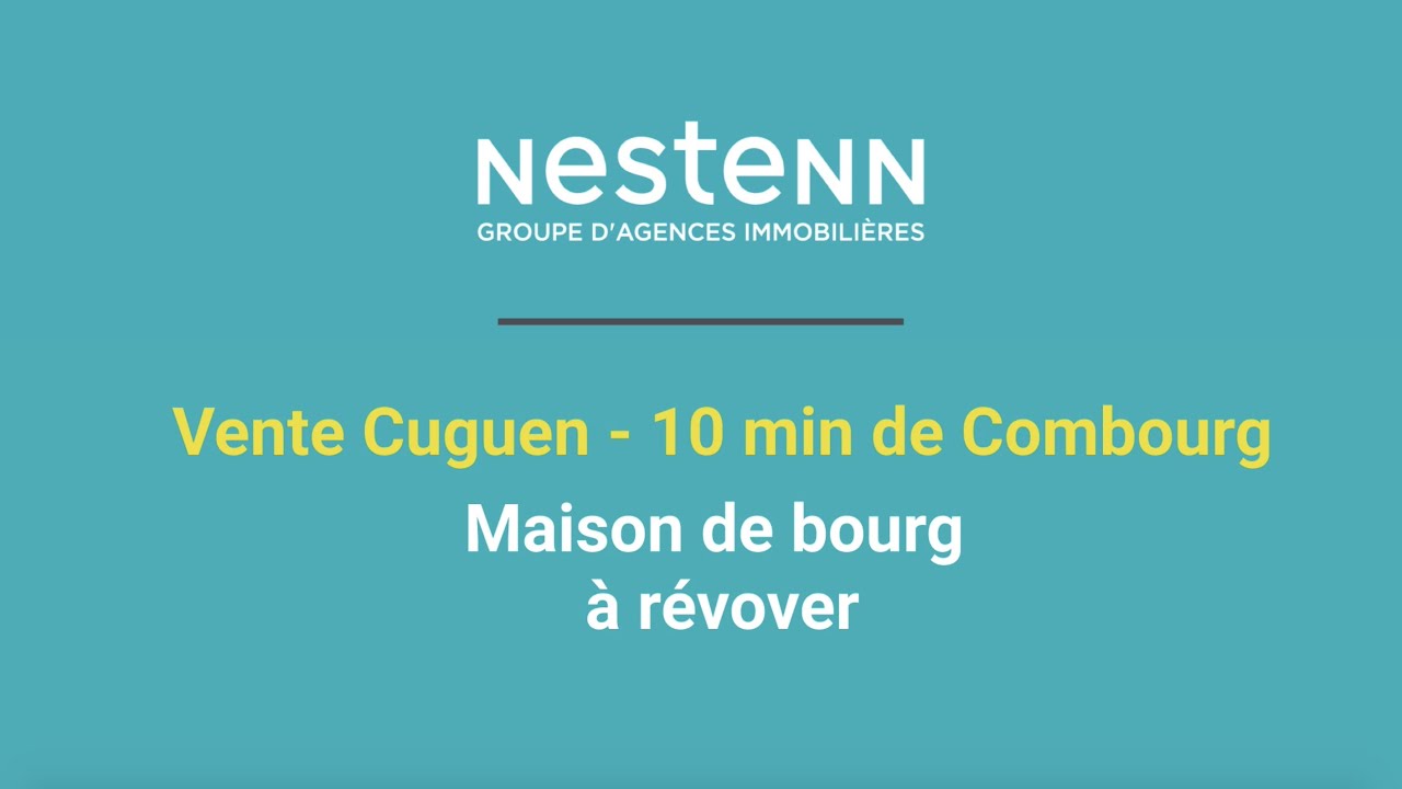 À VENDRE CUGUEN - 10 MIN DE COMBOURG - MAISON DE BOURG À RÉNOVER rèf : 403