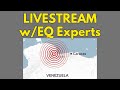 LIVESTREAM: Earthquake Scientist Dr. Judith Hubbard Explains the Venezuela Earthquake