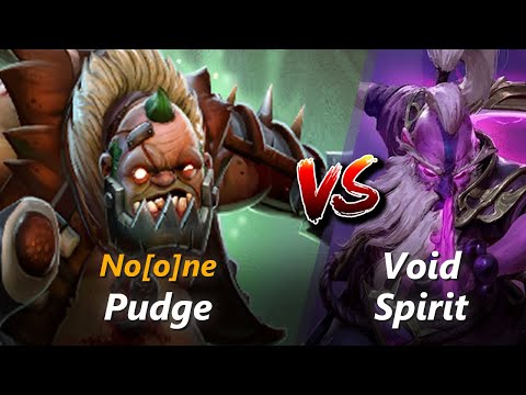 No[o]ne mid Pudge vs Void Spirit | First 10 minutes