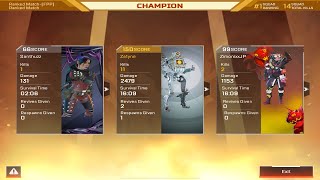 ＃15【APEX MOBILE】Duo vs Squad Champion in Diamond