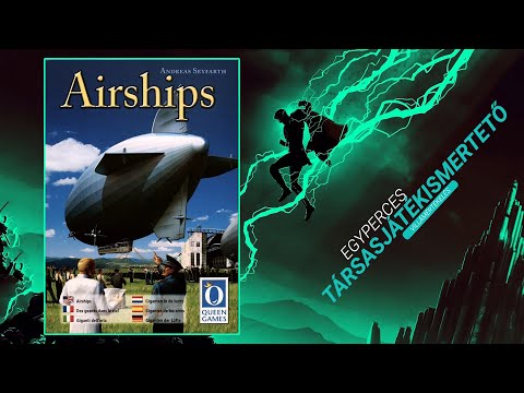 #225. Airships | Egyperces társasjátékismertető - Game-Obscura