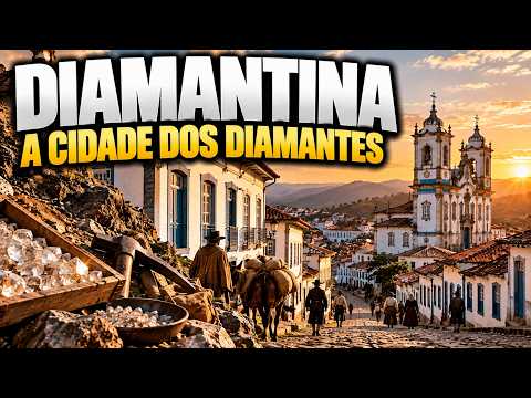 A História de Diamantina — Como os DIAMANTES Transformaram um Arraial de Minas Gerais