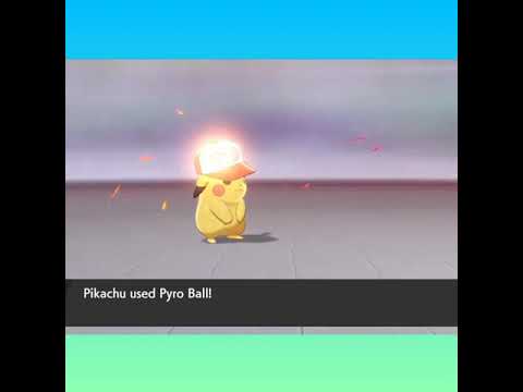 Pikachu uses Pyro Ball #shorts