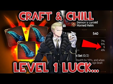 Epic Seven - Level 1 Crafting For A Level 100 Mafia Boss - Craft & Chill #27