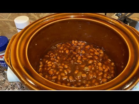 Ann's Baked Beans recipe-done in the crockpot