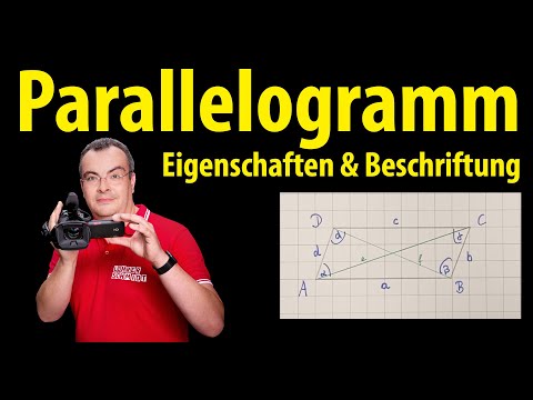 Parallelogram - Labeling and Properties | Lehrerschmidt
