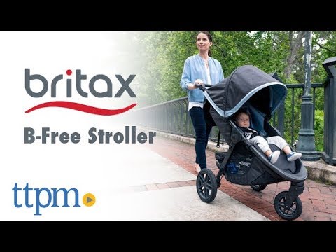 britax b free stroller weight