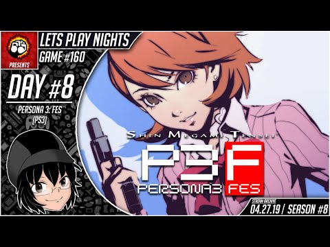 Lets Play Nights: Persona 3 FES (PS3) - Day 8 (Game #160)