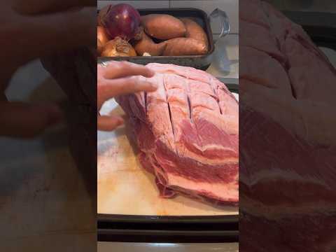 Pork Shoulder Scoring 