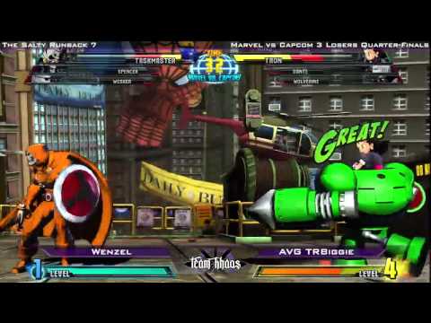The Salty Runback 7 MVC3 - Wenzel vs AVG TRBiggie - Losers Quarters