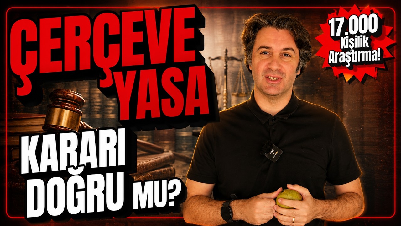 "ÇERÇEVE YASA"YI NASIL DEĞERLENDİRİYORSUNUZ? | Yeni Çözüm Süreci | 17.000 Kişiden Veri Topladık! 📈
