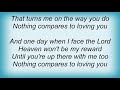 Aaron Tippin - Nothing Compares To Loving You Lyrics