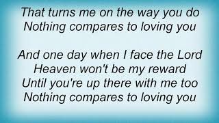 Aaron Tippin - Nothing Compares To Loving You Lyrics