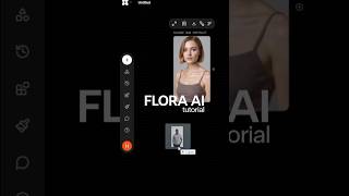Flora AI Tutorial Dressing Influencer marketing#foryou#shorts#technology