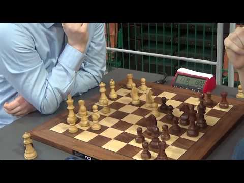 Fighting against catalan bishop with black,  GM Dziuba Marcin - GM Duda Jan-Krzysztof, Rapid chess