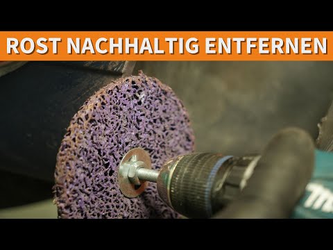 Removing rust from a car and painting with a spray gun | Instructions | LACKSTORE