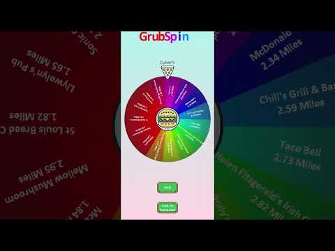 GrubSpin - Where Should I Eat? video thumbnail