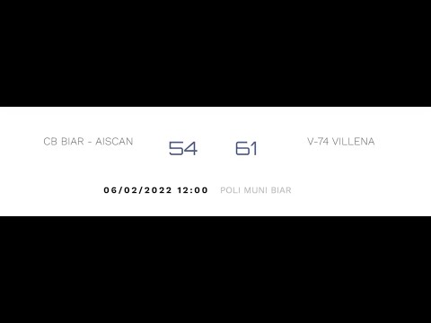 CB BIAR - AISCAN  54    61 V-74 VILLENA