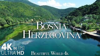 Bosnia and Herzegovina 4K - Discovering the Natural Beauty of the Balkans - Relaxing Music