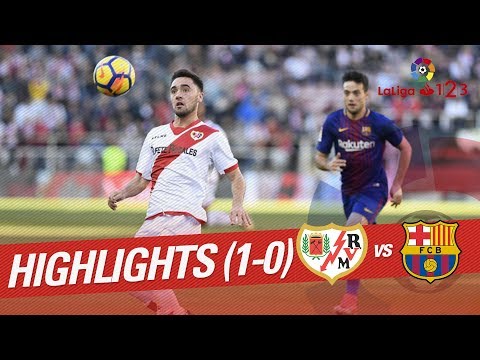 Highlights Rayo Vallecano vs FC Barcelona B (1-0)