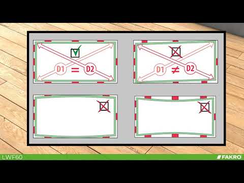 FAKRO LWF60 Attic Ladder Installation