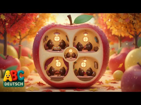 In meinem kleinen Apfel 🎵 Kinderlied | Deutsches Volkslied für Kindergarten & Weihnachten